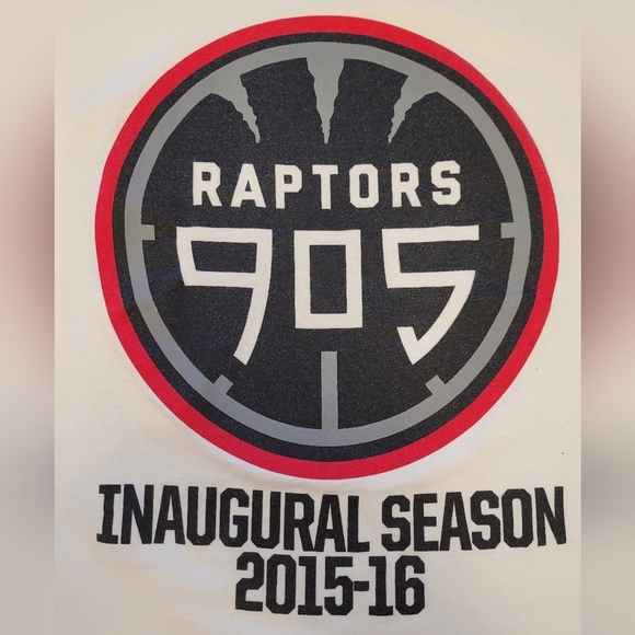 Raptors 905 Inaugural Season T-Shirt (Medium) - Picture 2 of 5